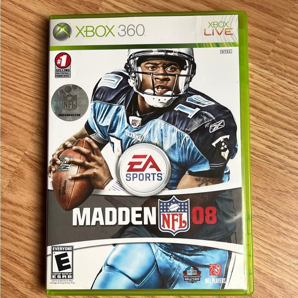 Madden NFL 08 for Xbox 360 - Green Case